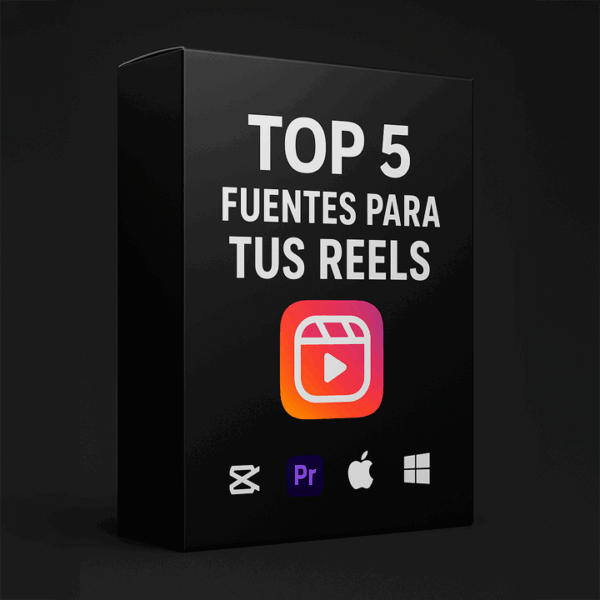 Pack de 5 Fuentes para Videos Dopamínicos